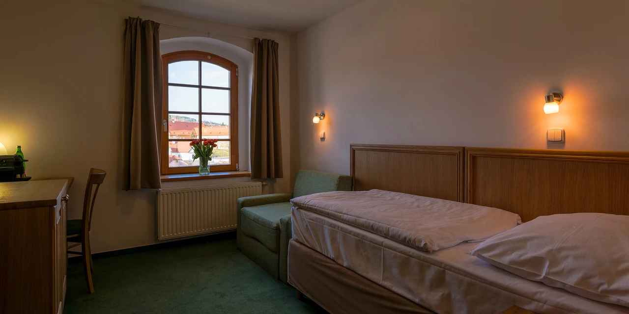 Jednolůžkový pokoj