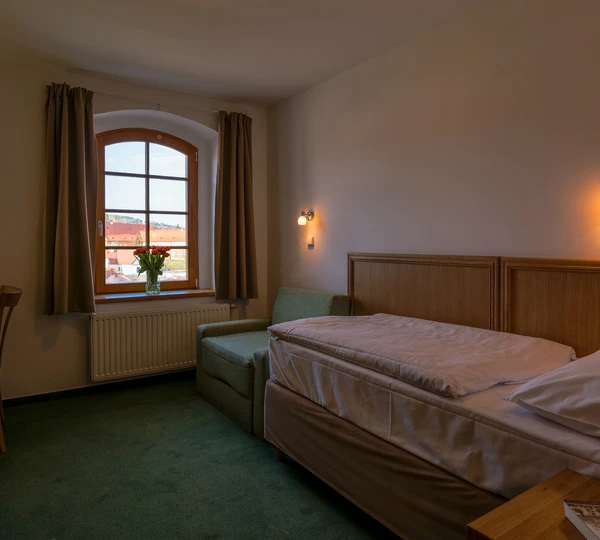 Jednolůžkový pokoj